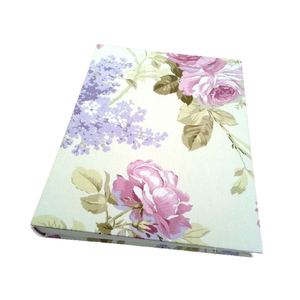 Álbum de fotos de algodón con rosas - Product Image 1
