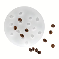 Silikonformen in Form von realistischen Kaffeebohnen, Duftkerzen, DIY-Basteldekoration, Formen, Kuchendekoration, Formen, Fondantformen