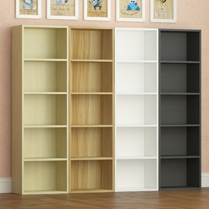 Modern Simplicity Small Wooden Storage Cabinet Desk with Bookshelf <strong>White</strong> for Home Office Dining School &amp; Living Room - Product Image 1