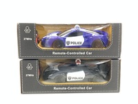 Forme de simulation 1/22 voiture de police télécommandée à 4 canaux avec lumière