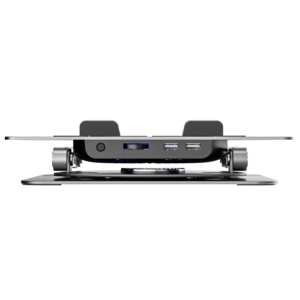 IDock قابل للطي مريح زاوية ارتفاع سبائك الألومنيوم قابل للتعديل مع محور USB ومروحة - Product Image 6