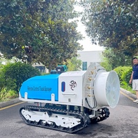 Pulvérisateur à air comprimé autopropulsé hydraulique haute pression pour pentes raides, vergers et zones difficiles d'accès