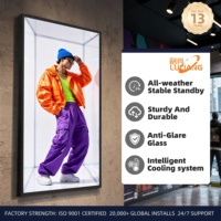 Affichage interactif 3D de luxe pour boutique, signalétique spatiale, écran publicitaire 4K Ultra HD pour la promotion de marque et les bijouteries