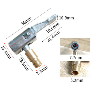 Adaptateur de buse de pompe en métal Kangalu pour vélo et voiture, connecteur rapide pour pneus gonflables, facile à utiliser, garantie 1 an - Product Image 4