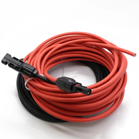 Kunden spezifisches Kupfer-Photovoltaik kabel Gleichstrom kabel PVC-isoliertes 4mm 6mm Power MC-Anschluss Pv-Solarpanel-Verlängerung kabel