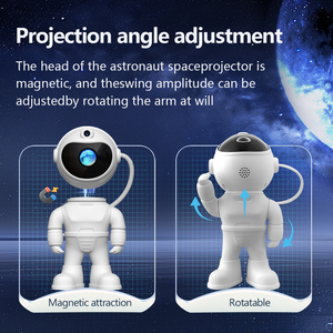 <span class=keywords><strong>Cielo</strong></span> stellato realistico luce notturna a LED Design moderno stella per astronauta proiettore sistema solare nebulosa luna ABS Plug-In per i bambini - Product Image 2