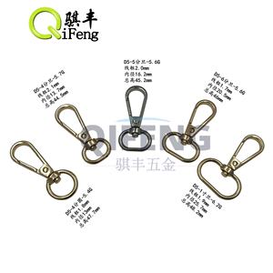 ห่วงตะขอสแน็ปอัลลอยหมุนได้หลายวัสดุ (เหล็กอลูมิเนียมพลาสติก) สำหรับกระเป๋าอุปกรณ์เสริมสายจูงสุนัข - Product Image 3