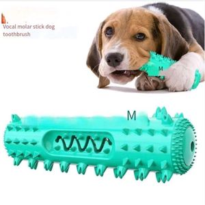 Jouet à mâcher pour chien indestructible, bâton molaire durable qui couine, en matériau TPR, jouet pour animaux de compagnie avec des caractéristiques durables, emballé dans un sac - Product Image 2