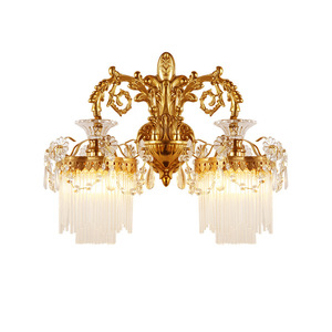 Lámpara de Araña de Cristal con Acabado Dorado, Base para Bombilla E26, LED Blanco Cálido de 3500K, Altura Ajustable, Garantía de 5 Años, Lámpara Colgante Tipo Tambor Grande - Product Image 3