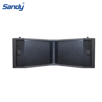 Système de sonorisation Sandy J08MP Active Dual 8 pouces Line Array pour mariage, fête, événement