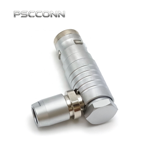 Conector Autoblocante Push-Pull de Grado Industrial PSCCONN Serie K 0K 1K 4 Pines EGG EEG BFGG BFHG, Enchufe y Conector Impermeables IP68 - Product Image 4
