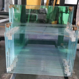 Panel Kaca Float Temper Ultra Jernih Rendah Irion, Penjualan Langsung Pabrik, Dapat Disesuaikan untuk Akuarium Ikan - Product Image 1