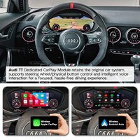 Kit d'interface de module décodeur sans fil Apple CarPlay et Android Auto pour mise à niveau de la navigation TT/TTS/TT RS pour Audi TT Mk3 8S