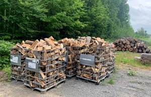 Grande macchina per uso domestico Splitter per uso domestico processore per legna da ardere da 35 tonnellate con <span class=keywords><strong>motosega</strong></span> - Product Image 4