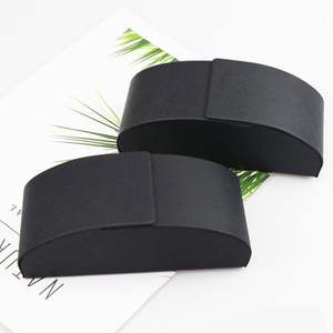 Boîte de rangement pour lunettes de lecture avec logo personnalisé, boîte rigide noire pour lunettes, étui pour lunettes de soleil - Product Image 3