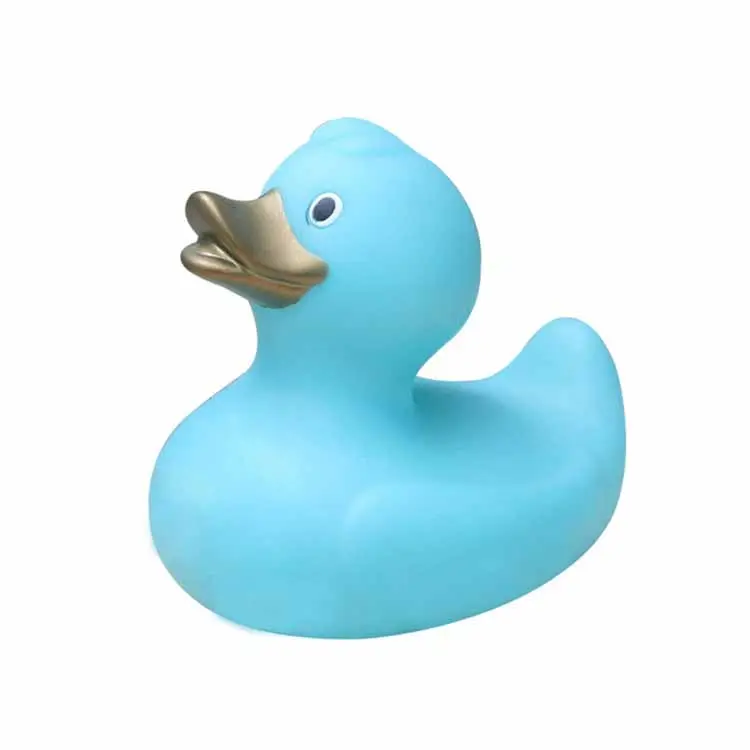 Schwimmende Ente Gummi Ente Kinder Bad Spielzeug Extrusion Sound Ente grundlegende Großhandel benutzer definierte Logo