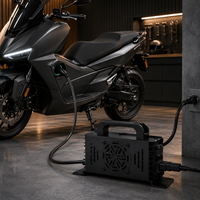Chargeur de batterie au lithium ZCH-900C 72V, sortie 84V 10A pour moto électrique, VTT, vélo électrique, batterie de vélo tout-terrain