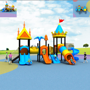 Outdoor Playground <b>Plastic</b> <b>Slide</b> for Children Equipment Designed for Multiple Users Ideal for Entertainment Centers - Product Image 3