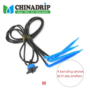 Attrezzatura per <span class=keywords><strong>irrigazione</strong></span> e coltura idroponica sistema di <span class=keywords><strong>irrigazione</strong></span> agricola raccordi per tubi a goccia freccia a goccia - Product Image 2