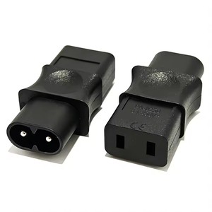 IEC 320 C8 Stecker auf IEC 320 <span class=keywords><strong>C9</strong></span> 2-Pin Buchse Adapter 6A 250V C8 zu <span class=keywords><strong>C9</strong></span> Industrieller Stromwandler-Stecker - Product Image 6