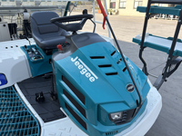 Transplanteuse de riz haute vitesse autoportée, machine efficace pour le repiquage de semis de riz dans les rizières