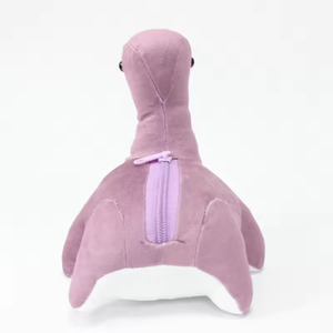 Bonito Peluche de Dragón <span class=keywords><strong>Monstruo</strong></span> de <span class=keywords><strong>Lago</strong></span> con Cremallera, Juguete de Peluche para Niños, Animal de Peluche - Product Image 6