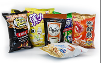 Machine de remplissage et de scellage verticale Elemotion avec moteur chinois pour l'emballage de sachets de riz, de snacks, de matériaux plastiques et en papier