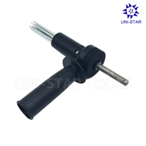 Détartreur à aiguille électrique multifonction 18 <span class=keywords><strong>aiguilles</strong></span> en acier trempé pour l'élimination de la rouille des bateaux Nettoyage du béton grossier - Product Image 4