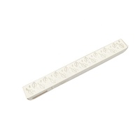 Boîte d'emballage cosmétique haut de gamme en carton blanc avec fenêtre de présentation, boîte personnalisée pour crayon à lèvres, boîte à liner à lèvres avec estampage doré