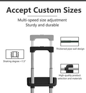 טרולי טלסקופי וינטג 'ידית טרולי לטלסקופי מטען האבזרים תיק אביזרים חלקי חילוף למזוודות - Product Image 2