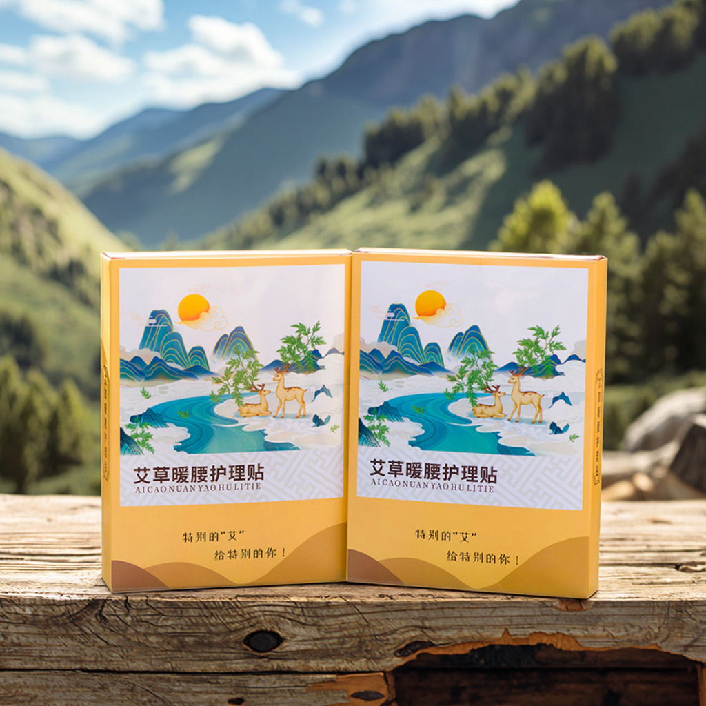 Traditional Chinese Medicine Warm Compress Patch for Baby and Adult Abdominal Care
