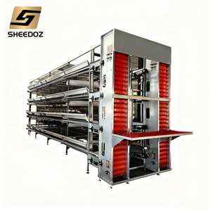 Équipement d'élevage avicole galvanisé pour <span class=keywords><strong>poules</strong></span> pondeuses, cages à <span class=keywords><strong>poules</strong></span>, équipements d'élevage de poulets, cages à volailles, <span class=keywords><strong>poules</strong></span> - Product Image 4