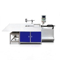Machine à cintrer le fil d'acier plat professionnel personnalisé 2-12m auto 2d cnc machine à cintrer le fil d'acier métallique