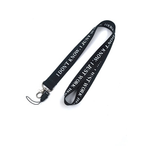 Knitted Phone <b>Lanyard</b> With Embroidered Strap Custom Logo <b>Lanyard</b> With <b>Polyester</b> Jacquard Fabric Custom Pattern <b>Lanyard</b> - Product Image 1