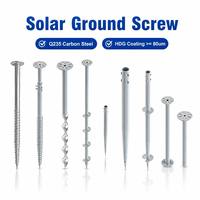 Pieu de fixation rapide pour ancrage au sol – Système hélicoïdal sans fondation en béton pour support de panneaux solaires et poteaux métalliques