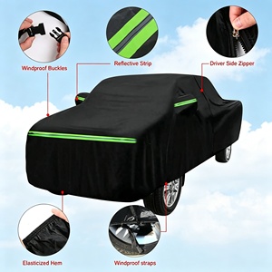 Funda Exterior Completa para Todo Clima, Protección Contra Lluvia, Nieve y Heladas, Multicapa, para Camioneta, Impermeable, a Prueba de Polvo, con Protección UV - Product Image 5