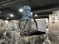 Cuve de mélange personnalisée pour shampoing, homogénéisateur, machine d'émulsification pour la fabrication de savon liquide