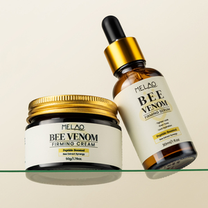 Ensemble de soins de la peau, crème <span class=keywords><strong>anti</strong></span>-âge raffermissante pour le <span class=keywords><strong>visage</strong></span>, crème au venin d'abeille pour une peau lisse, routine quotidienne de soins de la peau - Product Image 1