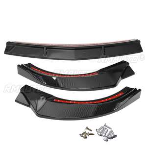 1x W213 3 piezas Kit de carrocería con labio protector delantero para Mercedes Benz Clase E W213 E200 E300 E320 17-18 Versión Deportiva - Product Image 3