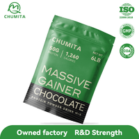 Chumita Sports - Proteína de Suero en Polvo para Aumentar Masa Muscular, Suplemento para Fisicoculturismo, Gimnasio, Zinc, Creatina