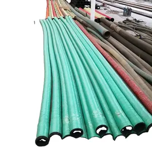 Multipurpose Industrial Oil Sucção Descarga Mangueira borracha dragagem mangueira 24 "dragagem água mangueira água tubo de descarga