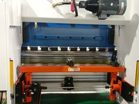 Machine de pliage automatique de roulements de moteur servo-hydraulique à barre de torsion électro-hydraulique 4+1 axes 80T2500 avec DA53TX