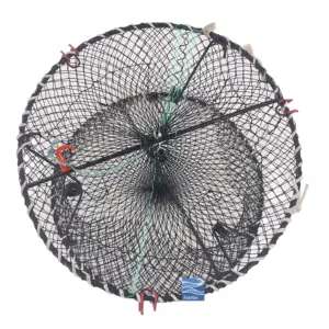 Factory Whole Sale Crab Traps Octopus Trap Fish Cages Of Aquaculture Fish Farming Cages 120cm Trap Net