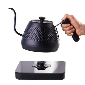 Schwanenhals Edelstahl kessel Digital Smart Gießen Sie über Kaffee Tee Temperatur regelung Schwanenhals Wasserkocher