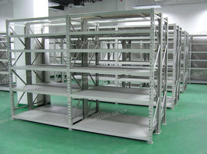 Étagère <span class=keywords><strong>industrielle</strong></span> multi-niveaux personnalisable sans boulons, unité de rangement en métal robuste - Product Image 3