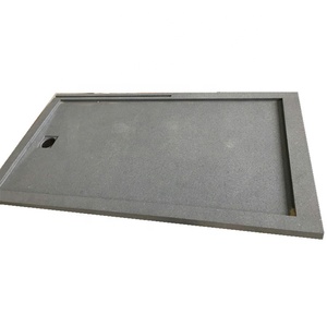 Bases y Platos <span class=keywords><strong>de</strong></span> <span class=keywords><strong>Ducha</strong></span> Cuadrados <span class=keywords><strong>de</strong></span> Resina <span class=keywords><strong>de</strong></span> Piedra Sólida, Antideslizantes, en Blanco/Negro, con Garantía <span class=keywords><strong>de</strong></span> 5 Años <span class=keywords><strong>para</strong></span> Baño, Tamaño Personalizado - Product Image 3