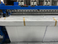 Tissu en fibre de verre tissé uni E-Glass 300 GSM sans alcali, résistant aux hautes températures pour bateaux, planches de surf et prévention incendie