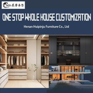 ตู้เสื้อผ้าไม้เนื้อแข็งสไตล์โมเดิร์นห้องนอนห้องนั่งเล่น - Product Image 2