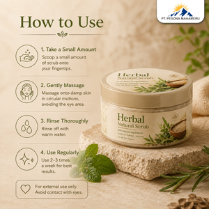 ผลิตภัณฑ์ทำความสะอาดผิวจากสมุนไพรแท้เพื่อการฟื้นฟูผิว - Product Image 3