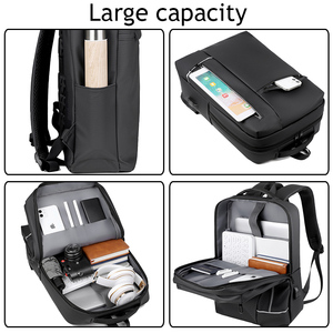 Custom Logo Anti-Theft Oxford Laptop Backpack USB Fashion <b>Bag</b> Waterproof School Backpack for Men Women - Product Image 3